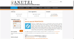 Desktop Screenshot of anutei.it