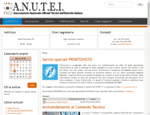 Tablet Screenshot of anutei.it